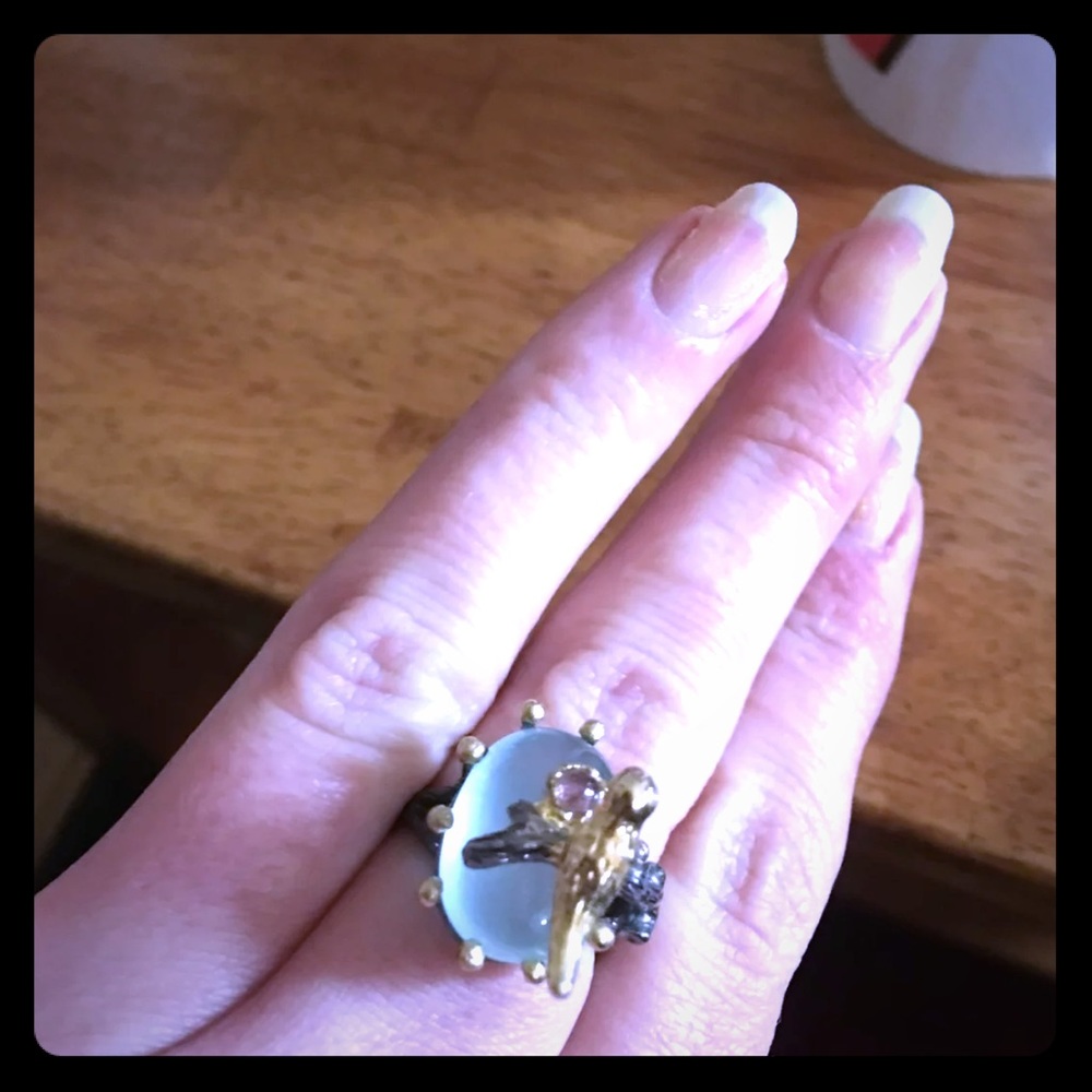 Little bluebird ring